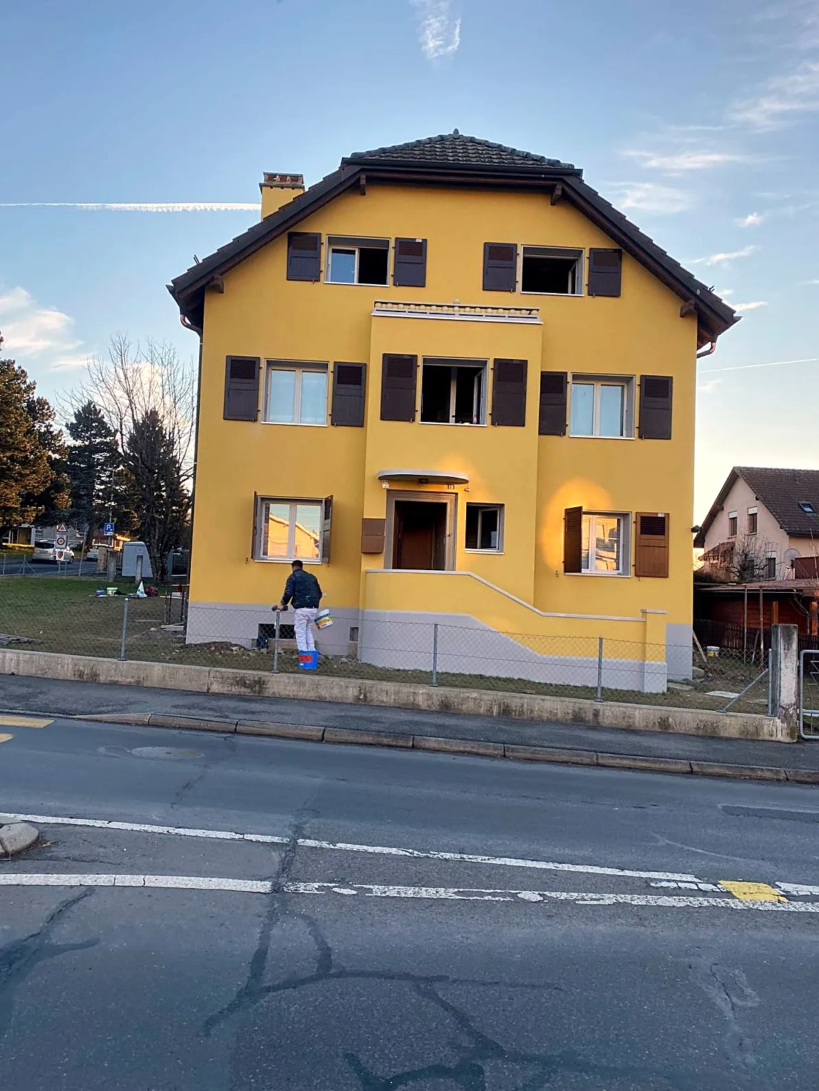 Étape 4 : la maison vue depuis la rue
